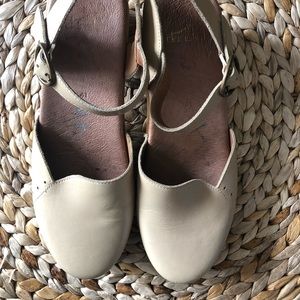 DANSKO - Nude mary jane clogs
